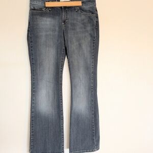 Levi's Red Tab 545 Low Boot Cut Denim Jeans Black Lbl Vintage Style Y2K Western